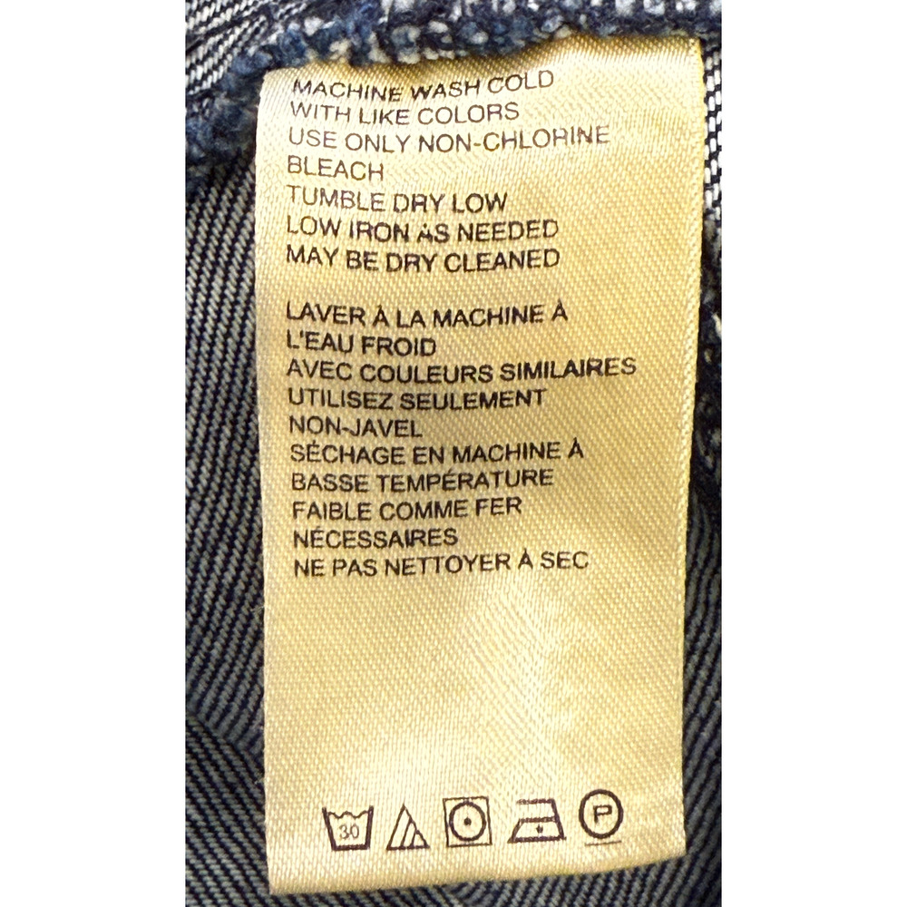 NEW FREE PEOPLE SCOUT DENIM CROPPED VEST TOP SZ 2 - Picture 10 of 10